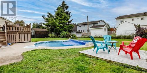 44 Elsie Crescent, Moncton, NB - Outdoor With In Ground Pool