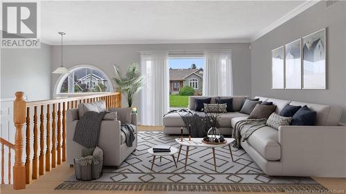 44 Elsie Crescent, Moncton, NB - Indoor Photo Showing Living Room