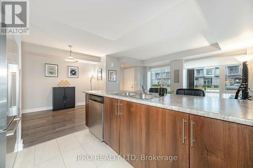 97 - 100 Dufay Road, Brampton, ON - Indoor Photo Showing Kitchen With Double Sink