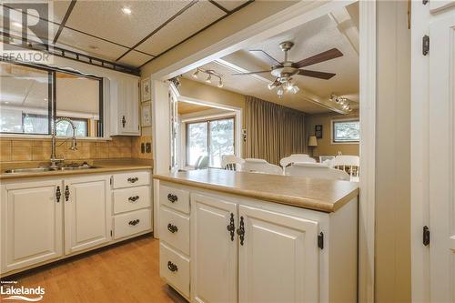 16 Yarwood Road, Tiny, ON - Indoor Photo Showing Kitchen With Double Sink