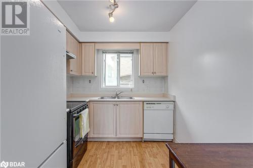 65 Wismer Avenue, Barrie, ON - Indoor Photo Showing Kitchen With Double Sink