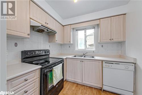 65 Wismer Avenue, Barrie, ON - Indoor Photo Showing Kitchen With Double Sink