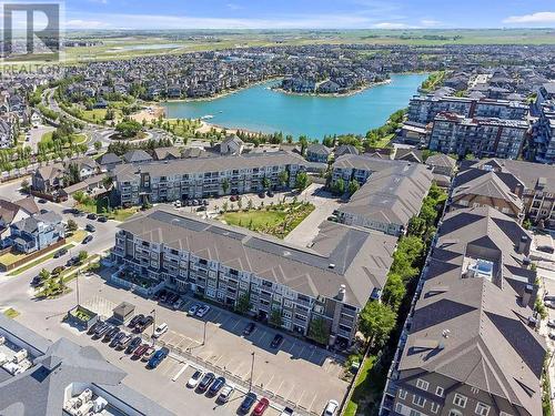 2417, 11 Mahogany Row Se, Calgary, AB - Outdoor With Body Of Water With View