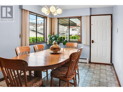 2944 E 4Th Avenue, Vancouver, BC - Indoor Photo Showing Dining Room