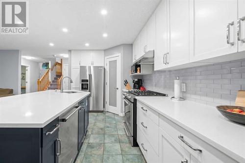 86 Cranfield Crescent Se, Calgary, AB - Indoor Photo Showing Kitchen With Upgraded Kitchen