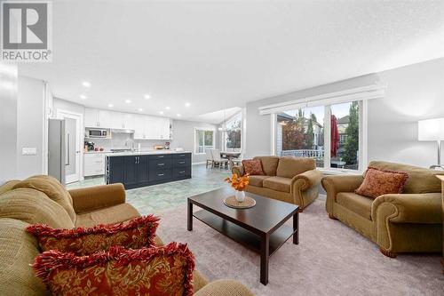 Main Floor Living Room - 86 Cranfield Crescent Se, Calgary, AB - Indoor Photo Showing Living Room