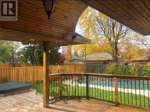 1353 Sheldon Avenue, Oakville, ON - Outdoor With Deck Patio Veranda With Exterior