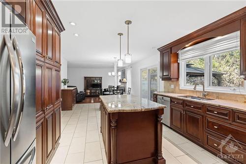 58 Knollsbrook Drive, Ottawa, ON - Indoor Photo Showing Kitchen With Double Sink