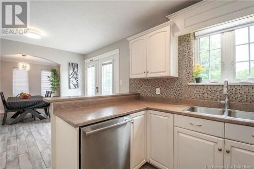 167 Mailhot Avenue, Moncton, NB - Indoor Photo Showing Kitchen With Double Sink