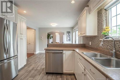 167 Mailhot Avenue, Moncton, NB - Indoor Photo Showing Kitchen With Double Sink