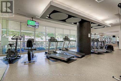 904 - 83 Borough Drive, Toronto, ON - Indoor Photo Showing Gym Room