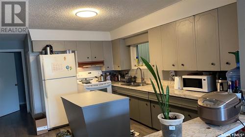 517 Main Street, Bruno, SK - Indoor Photo Showing Kitchen With Double Sink