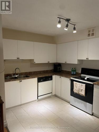 403 - 15 Hofstetter Avenue, Kitchener, ON - Indoor Photo Showing Kitchen With Double Sink