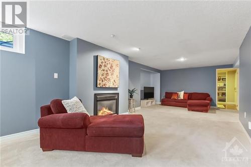 29 Cinnabar Way, Ottawa, ON - Indoor With Fireplace