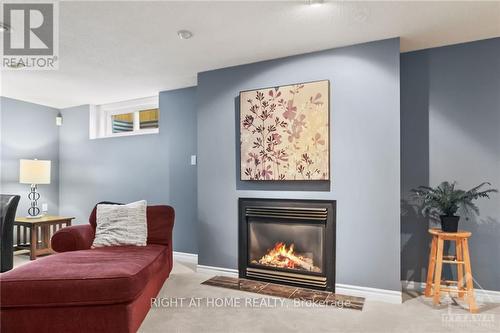 29 Cinnabar Way, Ottawa, ON - Indoor Photo Showing Living Room With Fireplace