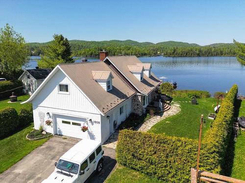 Overall view - 1908 Ch. Du Village, Saint-Adolphe-D'Howard, QC - Outdoor With Body Of Water With View