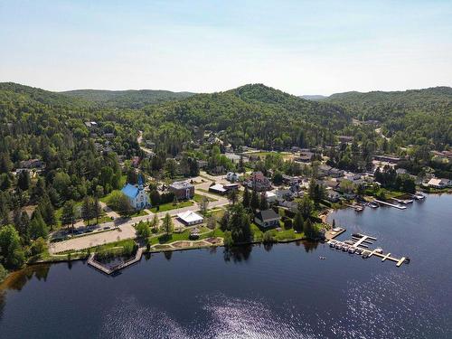 Aerial photo - 1908 Ch. Du Village, Saint-Adolphe-D'Howard, QC - Outdoor With Body Of Water With View