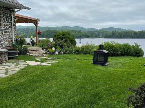 Backyard - 1908 Ch. Du Village, Saint-Adolphe-D'Howard, QC - Outdoor With View