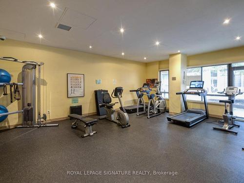 808A-280 Simcoe St, Toronto, ON - Indoor Photo Showing Gym Room