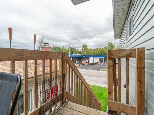 Balcony - 447  - 451 Rue Hébert, Mont-Laurier, QC - Outdoor With Exterior