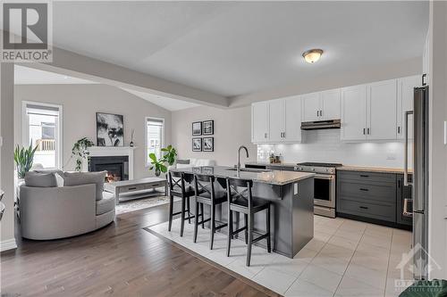 197 Equitation Circle, Ottawa, ON - Indoor Photo Showing Other Room With Fireplace