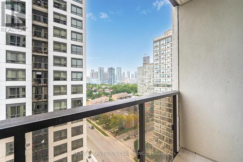 1210 - 30 Elm Drive, Mississauga, ON - Outdoor With Balcony