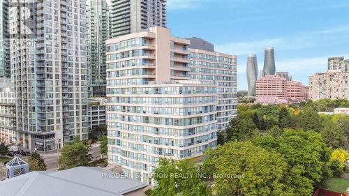 1504 - 250 Webb Drive, Mississauga, ON - Outdoor With Balcony With Facade