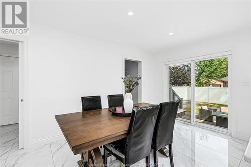 2850 Mangin Crescent, Windsor, ON - Indoor Photo Showing Dining Room