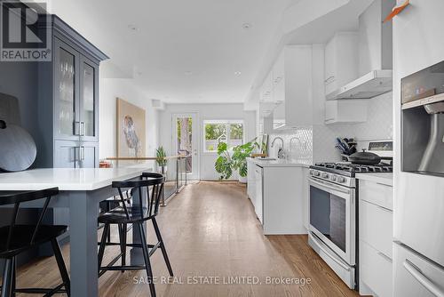 152 Rhodes Avenue, Toronto, ON - Indoor Photo Showing Kitchen With Upgraded Kitchen