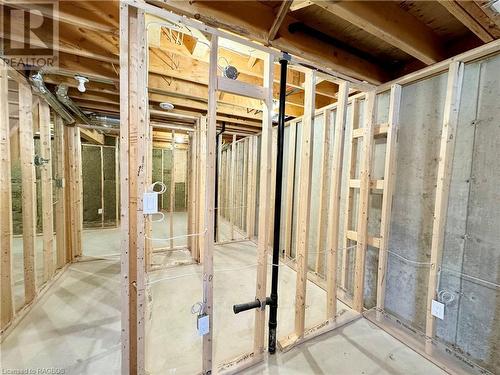 Rough in bath - 384 Rosner Drive, Port Elgin, ON - Indoor Photo Showing Basement