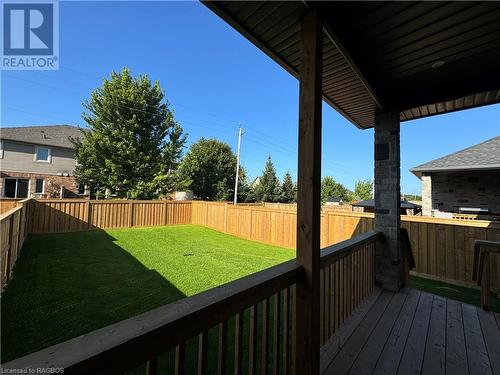 384 Rosner Drive, Port Elgin, ON - Outdoor With Deck Patio Veranda With Exterior