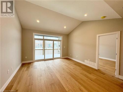 9ft patio doors to a covered rear deck 10 x 16 - 384 Rosner Drive, Port Elgin, ON - Indoor Photo Showing Other Room