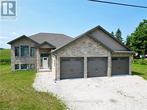 Partially covered deck - 4829 Bruce Road 3, Saugeen Shores, ON - Outdoor With Deck Patio Veranda With View With Exterior