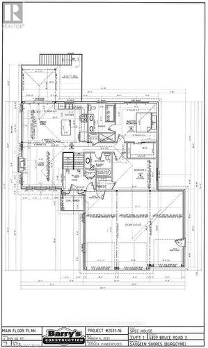 Main Floor Layout - 4829 Bruce Road 3, Saugeen Shores, ON - Other