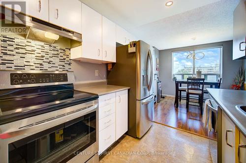 Kitchen with Updated, New Appliances - 804 - 76 Base Line Road W, London, ON - Indoor Photo Showing Kitchen