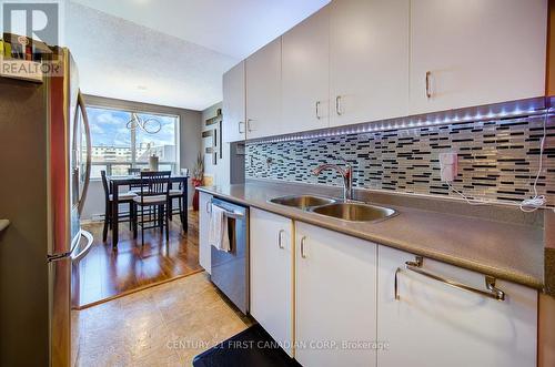 Kitchen - 804 - 76 Base Line Road W, London, ON - Indoor Photo Showing Kitchen With Double Sink