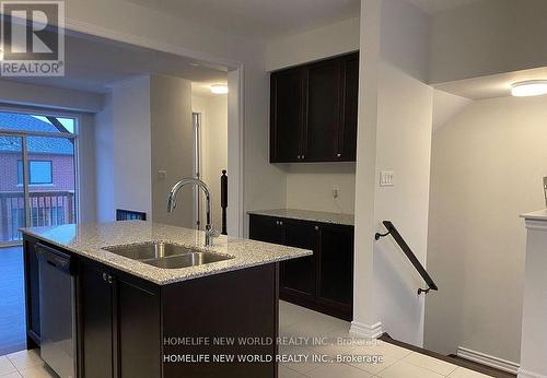 64 Douet Lane, Ajax, ON - Indoor Photo Showing Kitchen With Double Sink