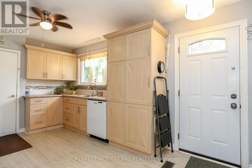 217 Manitoulin Drive, London, ON - Indoor Photo Showing Kitchen With Double Sink