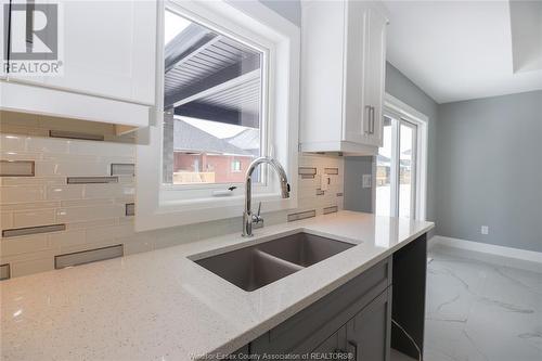 4414 Belmont, Comber, ON - Indoor Photo Showing Kitchen With Double Sink