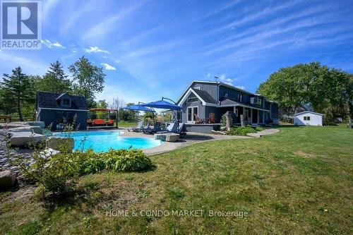 15391 Mount Hope Road, Caledon, ON - Outdoor With In Ground Pool