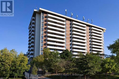 507 - 541 Blackthorn Avenue, Toronto, ON - Outdoor With Balcony With Facade