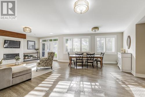 13 Old Mill Lane, Niagara-On-The-Lake, ON - Indoor Photo Showing Living Room With Fireplace