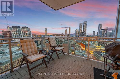 1706 - 112 George Street, Toronto, ON - Outdoor With Balcony With View