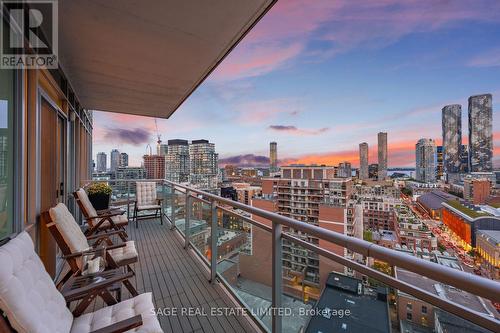 1706 - 112 George Street, Toronto, ON - Outdoor With Balcony With View With Exterior