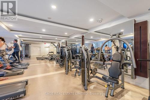 1706 - 112 George Street, Toronto, ON - Indoor Photo Showing Gym Room