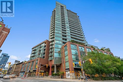 1706 - 112 George Street, Toronto, ON - Outdoor With Balcony With Facade