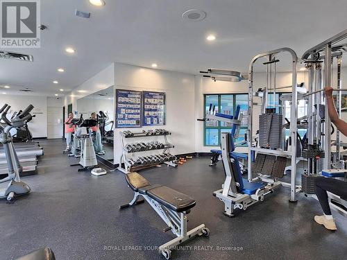 1017 - 2460 Eglinton Avenue E, Toronto, ON - Indoor Photo Showing Gym Room