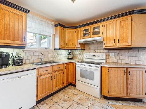 Kitchen - 224 Rue St-Vallier, Granby, QC - Indoor Photo Showing Kitchen With Double Sink