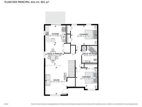 Drawing (sketch) - 511-4450 Prom. Paton, Laval (Chomedey), QC - Other