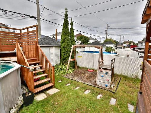 Cour - 7049 Rue Therrien, Longueuil (Saint-Hubert), QC - Outdoor With Above Ground Pool